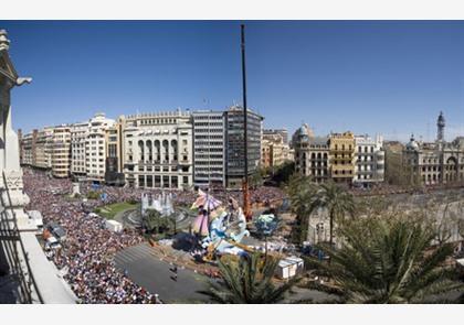 Volksfeest Las Fallas in Valencia