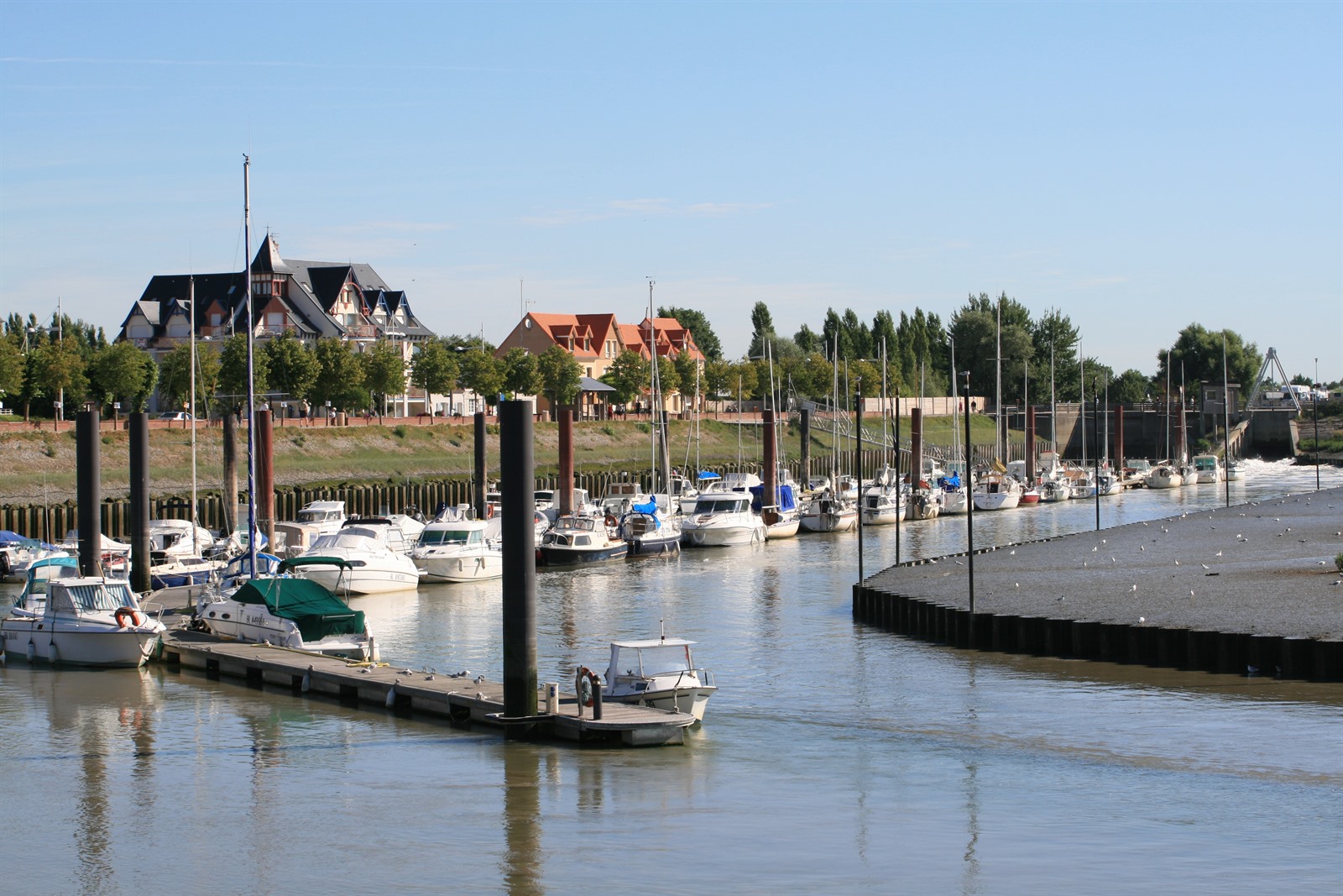 Crotoy  verkenning van Picardische kust
