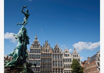 Antwerpen: Grote Markt en stadhuis