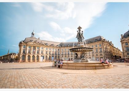 Mooie pleinen in Bordeaux nodigen uit voor een adempauze
