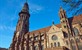 Freiburg: Münsterplatz en Münsterkerk 