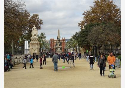 Parc de la Ciutadella, populaire groene plek in Barcelona