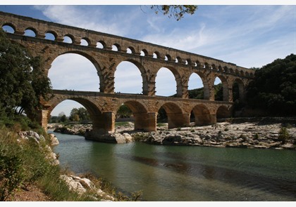 Pont du Gard: indrukwekkend Romeins aquaduct