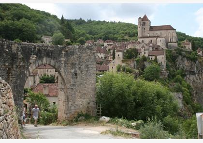 Saint-Cirq-Lalopie: gerestaureerd middeleeuws stadje