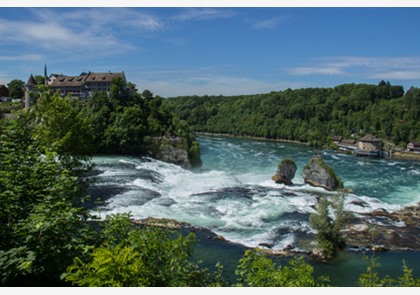 Van Schaffhausen naar de Bodensee