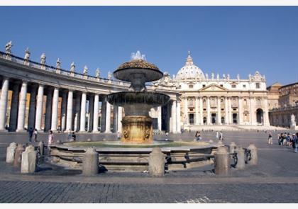 Het Sint-Pietersplein in Rome