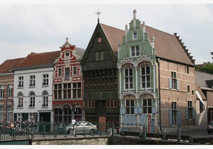 Wandeling Mechelen zie alle historische toppers + beschrijving + route