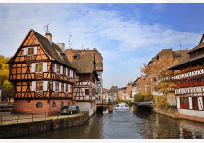Straatsburg: de omgeving van de kathedraal