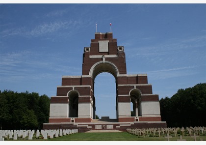 Thiepval Mémorial: indrukwekkend oorlogsmonument