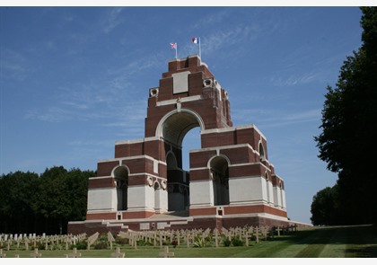 Thiepval Mémorial: indrukwekkend oorlogsmonument