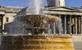 Trafalgar Square, levendig plein in Londen