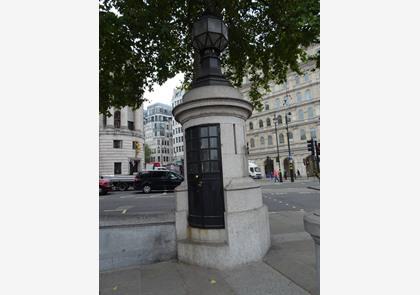 Trafalgar Square, levendig plein in Londen