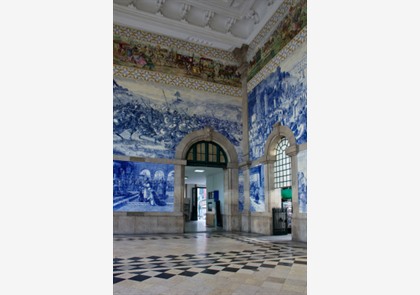Station Sao Bento in Porto: Azulejos
