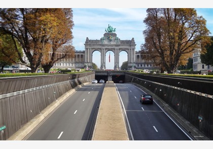 Brussel: Triomfboog verdeelt en heerst