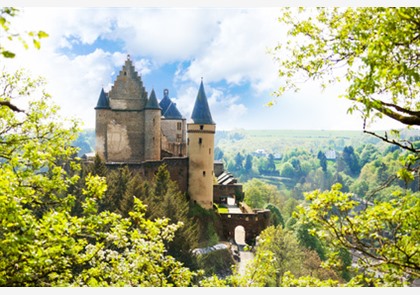 Bezoek het kasteel van Vianden in Luxemburg