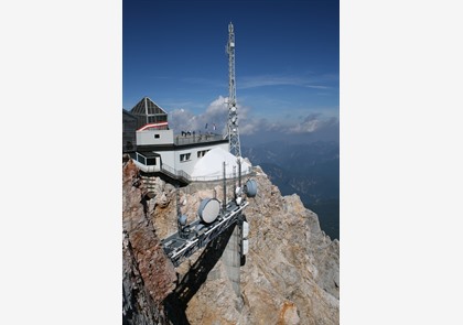 Zugspitze: bereikbaar vanuit Duitsland en Oostenrijk