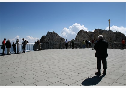 Zugspitze: bereikbaar vanuit Duitsland en Oostenrijk