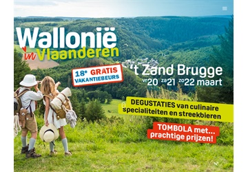 Wallonië in Vlaanderen, gratis Vakantiesalon