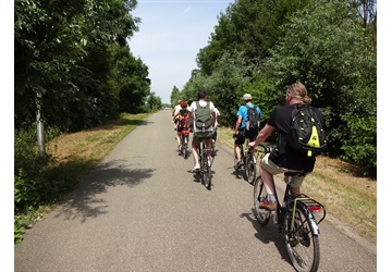 Maasfietsroute gaat internationaal