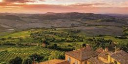 8-daagse Zuid-Toscane in B&B met ontbijt en 4x diner