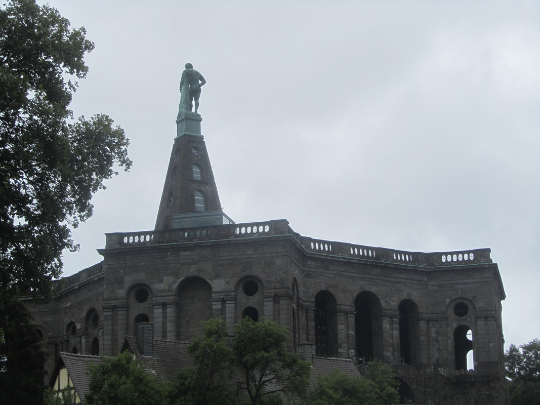  Kassel Heracles op de ruïne van de Lôwenburg